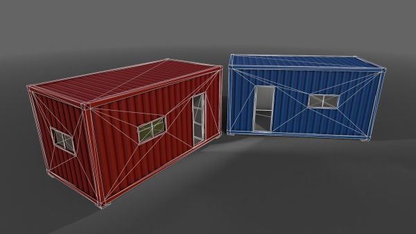 PBR Container House AA 20ft V1