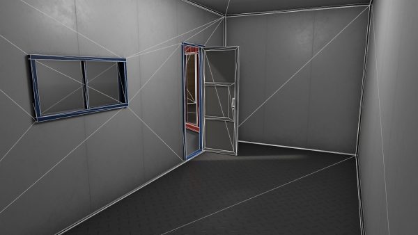PBR Container House AA 20ft V1