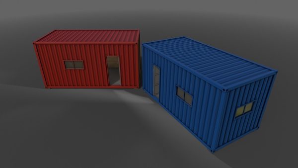 PBR Container House AA 20ft V1
