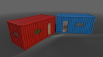 PBR Container House BA 20ft V1