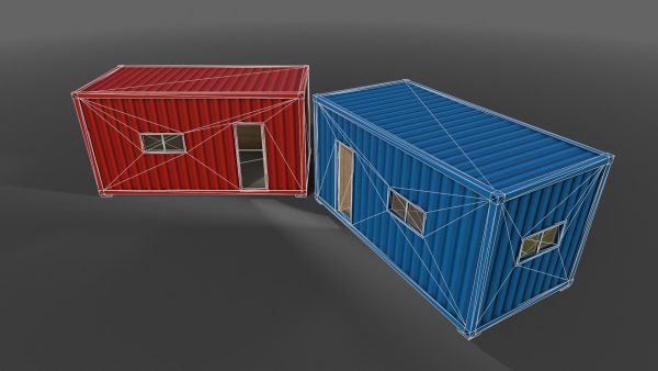 PBR Container House BA 20ft V1