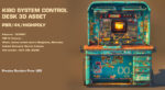 PBR Control Desk 3d asset