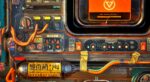 PBR Control Desk 3d asset