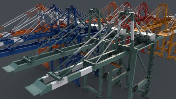 PBR Gantry Cranes - Mega Pack
