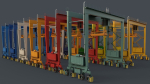 PBR Gantry Cranes - Mega Pack