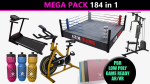 PBR Gym Fitness Equipment - Mega Pack