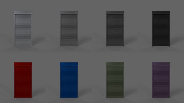 PBR Industrial Door A1