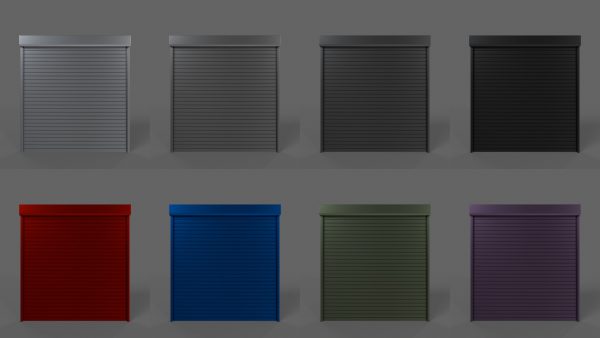 PBR Industrial Door A2