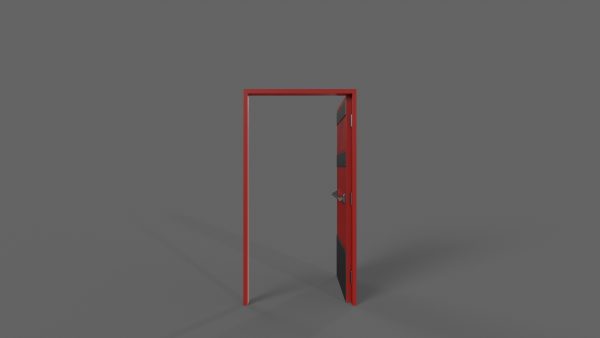 PBR Industrial Door B1