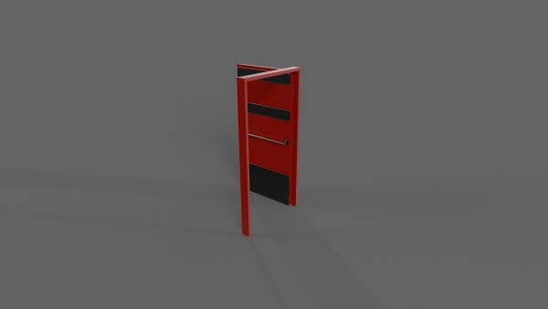 PBR Industrial Door B1