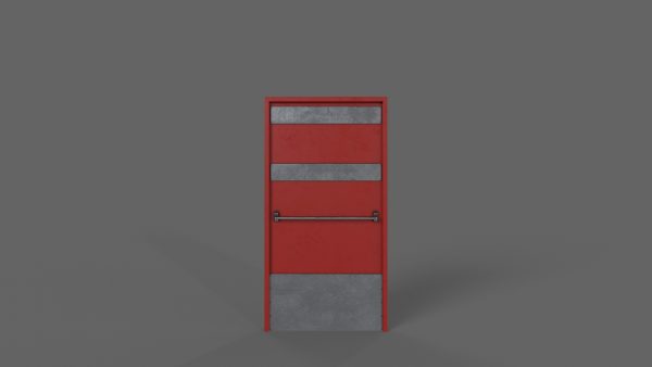 PBR Industrial Door B1
