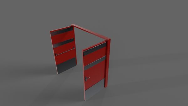 PBR Industrial Door B2