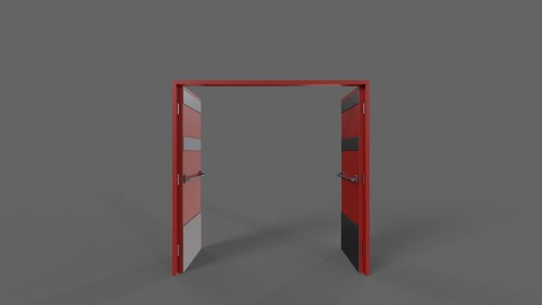 PBR Industrial Door B2