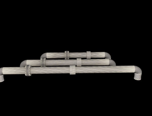 PBR Industrial Gas Pipes m5