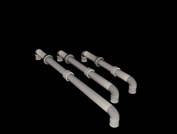 PBR Industrial Gas Pipes m5