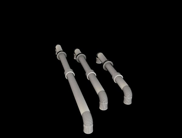 PBR Industrial Gas Pipes m5