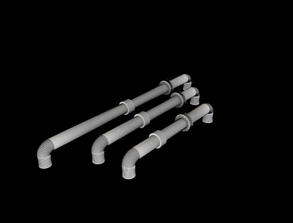 PBR Industrial Gas Pipes m5