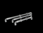 PBR Industrial Gas Pipes m5