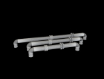 PBR Industrial Gas Pipes m5
