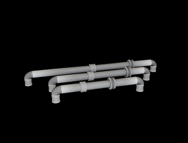 PBR Industrial Gas Pipes m5