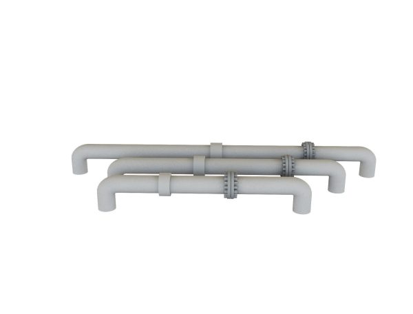 PBR Industrial Gas Pipes m5