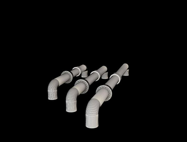 PBR Industrial Gas Pipes m5