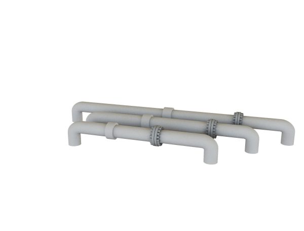 PBR Industrial Gas Pipes m5