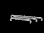 PBR Industrial Gas Pipes m5