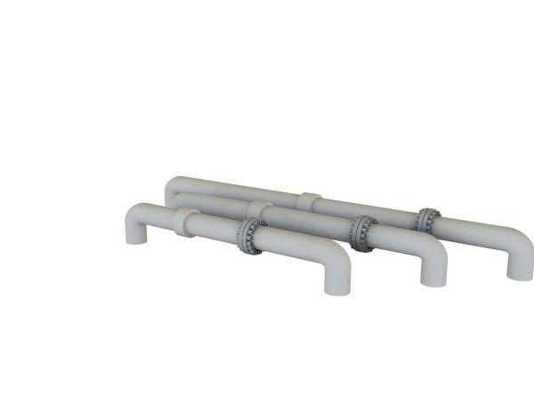 PBR Industrial Gas Pipes m5