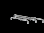 PBR Industrial Gas Pipes m5