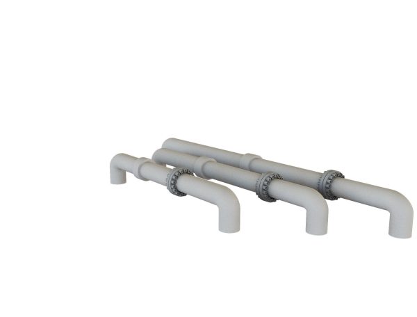 PBR Industrial Gas Pipes m5