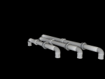 PBR Industrial Gas Pipes m5
