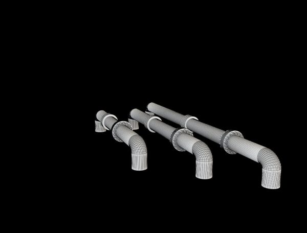 PBR Industrial Gas Pipes m5
