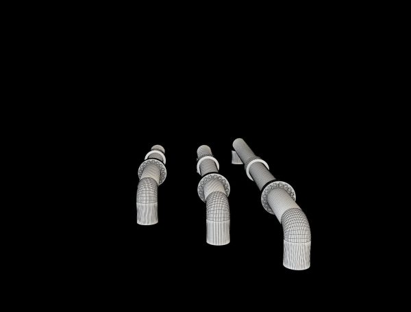 PBR Industrial Gas Pipes m5