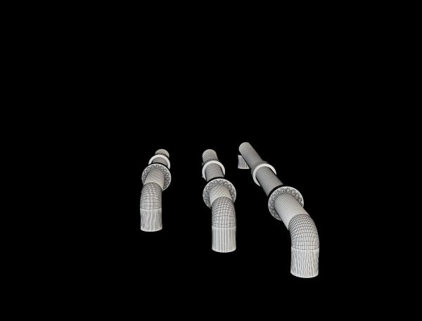 PBR Industrial Gas Pipes m5