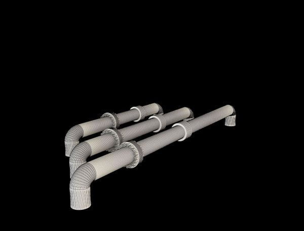 PBR Industrial Gas Pipes m5