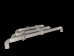 PBR Industrial Gas Pipes m5