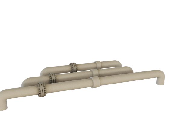 PBR Industrial Gas Pipes m5