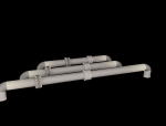 PBR Industrial Gas Pipes m5