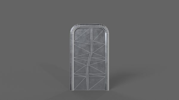 PBR Sci-Fi Door 1
