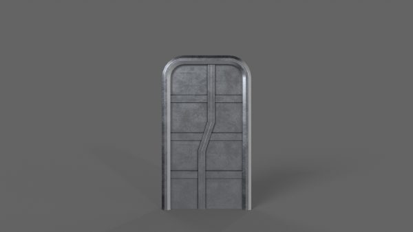 PBR Sci-Fi Door 1