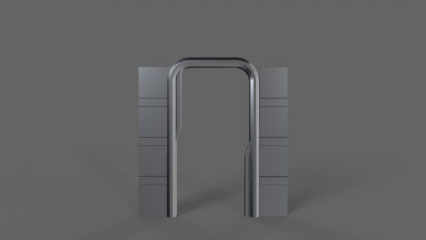 PBR Sci-Fi Door 1