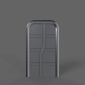PBR Sci-Fi Door 1