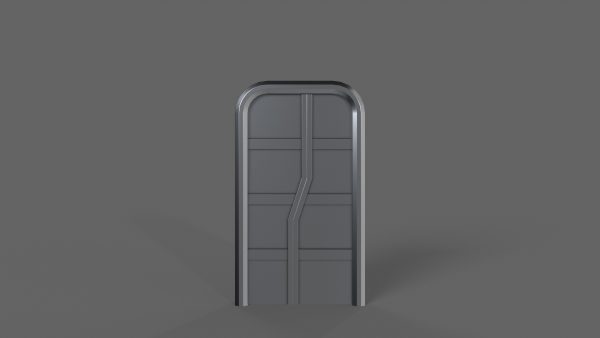PBR Sci-Fi Door 1