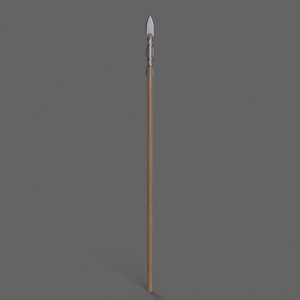pbr-spear-v1b-3d-model-low-poly-max-obj-fbx-ma-dae-unitypackage