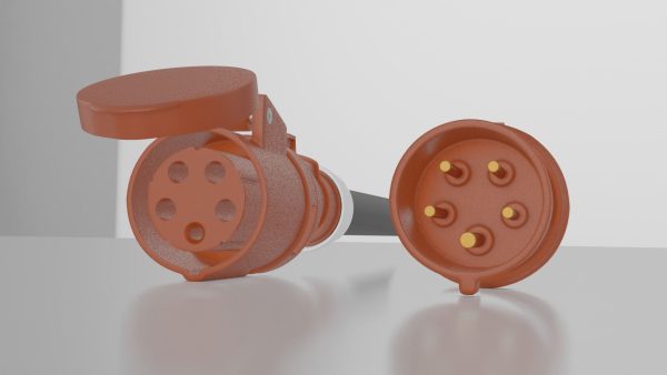 PC Electric Euro Plug Shark 5 Pin