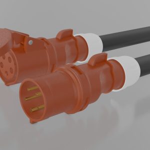 PC Electric Euro Plug Shark 5 Pin