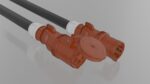 PC Electric Euro Plug Shark 5 Pin