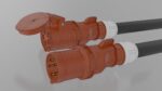 PC Electric Euro Plug Shark 5 Pin