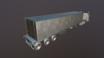 Peterbilt 377 container truck